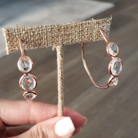 Ippolita candy 3 stone hoops - Picture 2 of 6